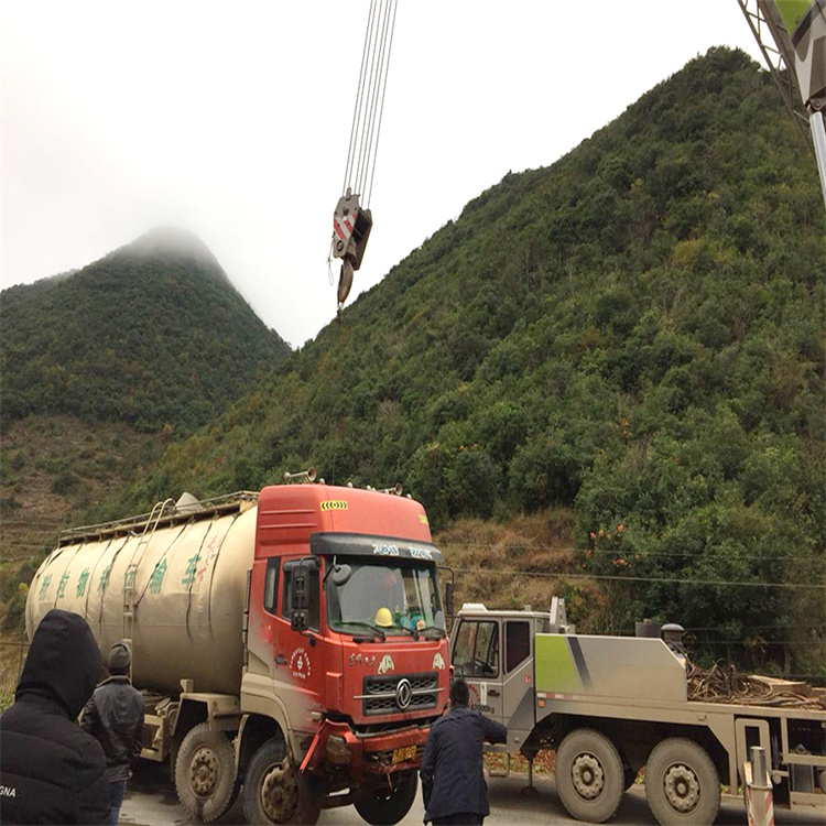 义安道路救援大型车辆吊装